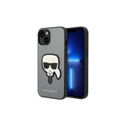 Karl Lagerfeld Fodral Saffiano Silver iPhone 14 Pro Max