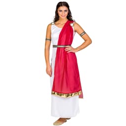 tectake Romeren Calpurnia kostume L, hvid