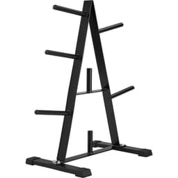 tectake Stativ til håndvægte 67 x 38.5 x 91 cm Sort