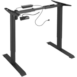 tectake Hæve sænke stel elektrisk justering Piotr 85-129x65x71-121cm 129 x 65 x 121 cm Sort