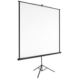 tectake Projektorduk med stativ 178 x 178 cm