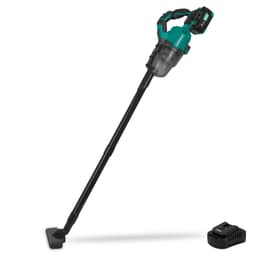 VONROC Støvsuger 20V - Stangstøvsuger | 2-i-1 | Kompakt og kraftfuld – Til hjem, bil og kontor | Inkl. 4.0Ah akku og oplader