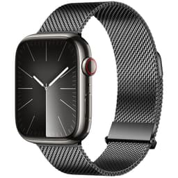 Graphite Milanese Loop Band for Apple Watch Grå L