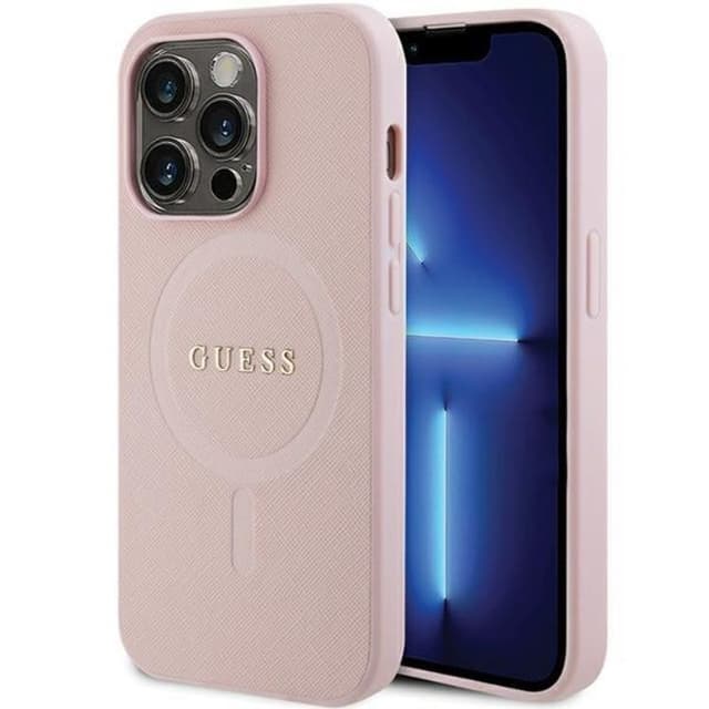 Guess iPhone 14 Pro Mobilskal Magsafe Saffiano
