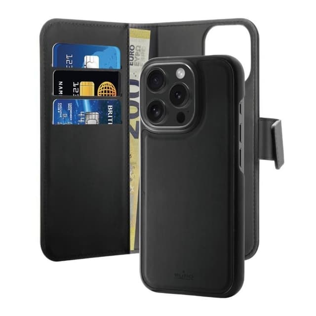 Puro iPhone 16 Pro Plånboksfodral 2-in-1 Detachable