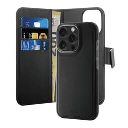 Puro iPhone 16 Pro Plånboksfodral 2-in-1 Detachable - Svart