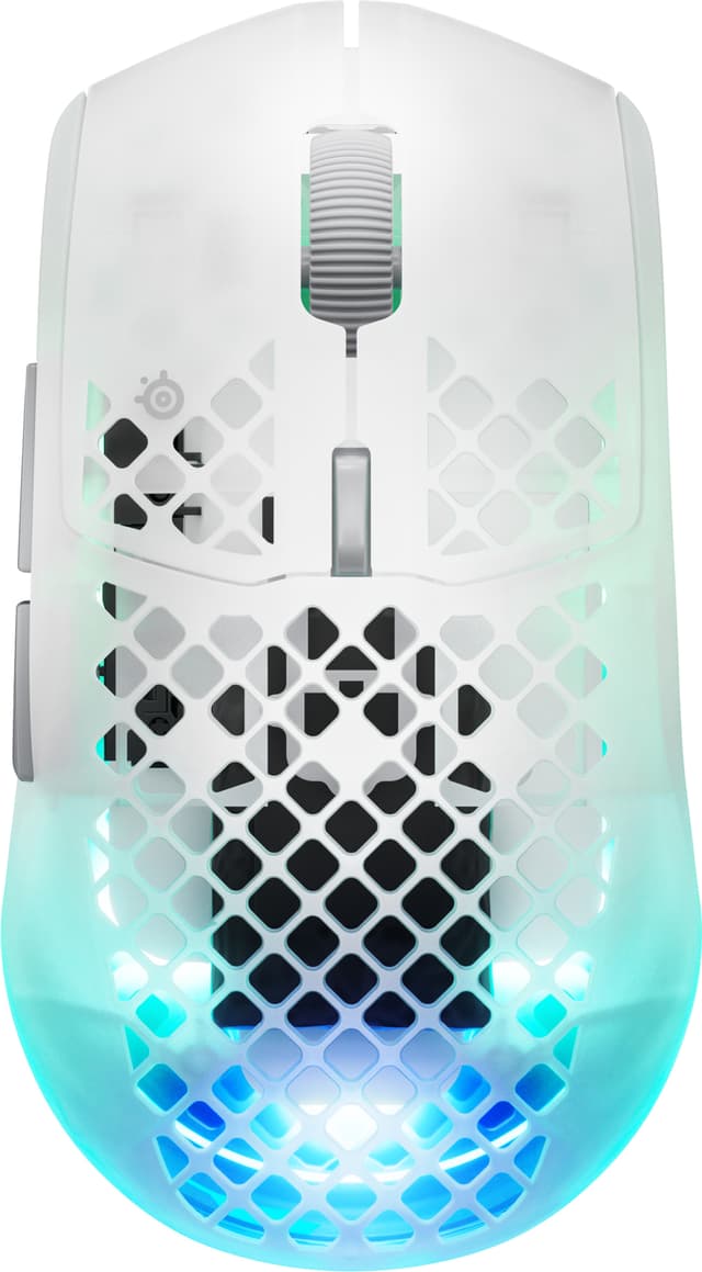 SteelSeries Aerox 3 Gen 2 trådløs gaming mus (ghost)