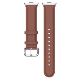 Klockarmband i Läder för Xiaomi Smart Band 9 Pro Brun