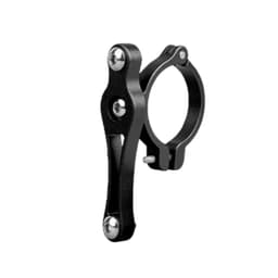 Aluminiumslegering Vannflaskeholder Adapter for Sykkel, Elsykkel, Motorsykkel - Svart Sort