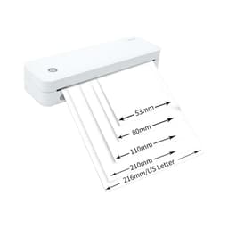 A4 Mini Bærbar Termisk Skriver - Trådløs Bluetooth-tilkobling