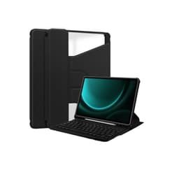 SAMSUNG Tab A9 PLUS 11"" Roterande Bluetooth-Tangentbordsskal - Svart P