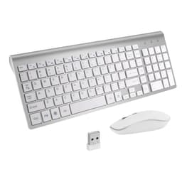 Trådlöst tangentbord och mus-combo Silver