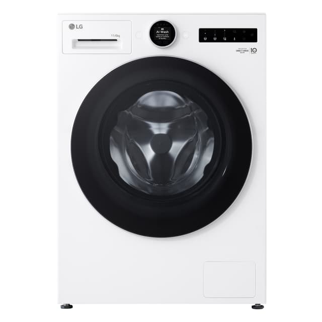 LG kombineret vaskemaskine/tørretumbler W4X7516TWS (11/6kg) billede 1