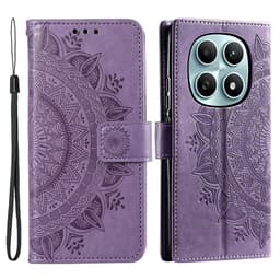 SKALO Mandala Plånboksfodral för Xiaomi Redmi Note 15 5G - Lila