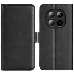SKALO Premium ID Plånboksfodral för Xiaomi Redmi Note 15 5G - Svart