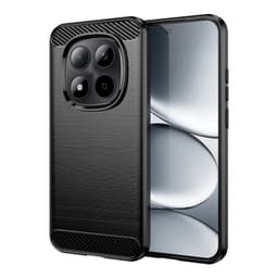 SKALO Armor Carbon Skal för Xiaomi Redmi Note 15 Pro 5G - Svart