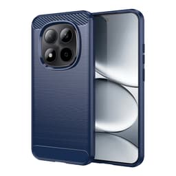 SKALO Armor Carbon Skal för Xiaomi Redmi Note 15 Pro 5G - Blå