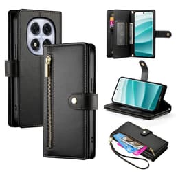 SKALO Zipper Big Plånboksfodral för Xiaomi Redmi Note 15 Pro 5G - Svart