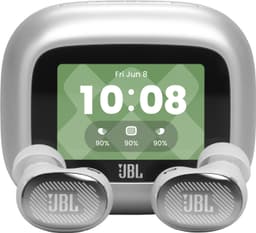 JBL Live Buds 4 täysin langattomat in-ear kuulokkeet (hopea)