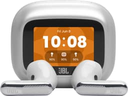 JBL Live Flex 4 täysin langattomat in-ear kuulokkeet (hopea)