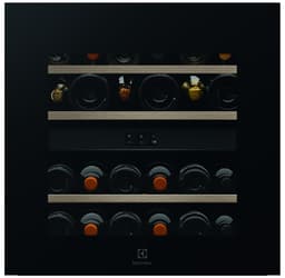 Electrolux 800 vinkøleskab EWCD280B6B (integreret 26 flasker)