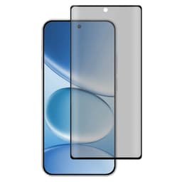 SKALO Xiaomi Redmi Note 15 5G Privacy Skärmskydd Härdat Glas - Svart