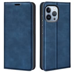 Folio iPhone 14 Pro Plånboksfodral  - Blå