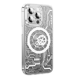 Mobilskal till iPhone 14 Pro Max Magsafe Mechanical - Silver