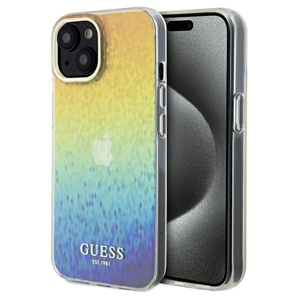 iPhone 14 Cover med facetteret spejl Disco Iriserende