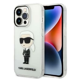 Karl Lagerfeld Mobilskal till iPhone 14 Pro Max Ikonik - Clear