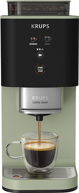 Krups Coffee Crush Experience espressomaskin SA401LE0 (grønn)