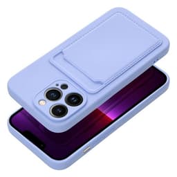 Mobilskal till iPhone 16 Plus Korthållare - Violett