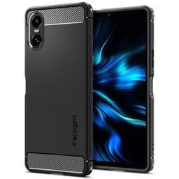 Spigen Mobilskal till Sony Xperia 10 VI Rugged Armor - Svart