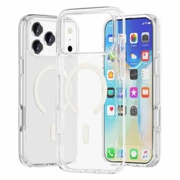 BOOM Mobilskal till iPhone 17 Pro Magsafe PC + TPU - Transparent