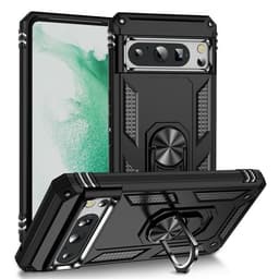 Mobilskal till Google Pixel 8 Ringhållare Kickstand - Svart