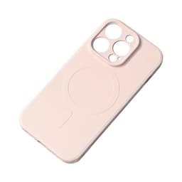 Mobilskal till iPhone 15 Pro MagSafe Silikon - Rosa