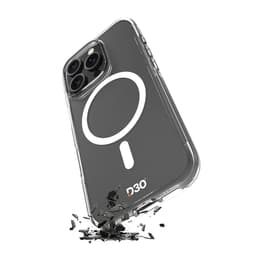 Puro Telefontaske til iPhone 16 Pro MagSafe D3O - Gennemsigtig
