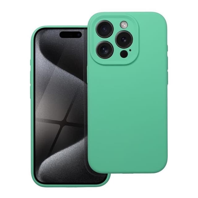 Mobilskal till iPhone 16 Silikon 2mm - Mynta
