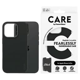CARE By PanzerGlass Telefontaske til iPhone 16 Pro MagSafe Fashion - Sort