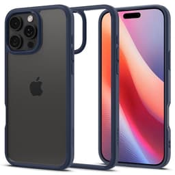Spigen Telefontaske til iPhone 16 Pro Max Ultra Hybrid - Marineblå