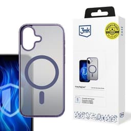 3MK Mobilskal till iPhone 16 MagSafe Frosty - Lila