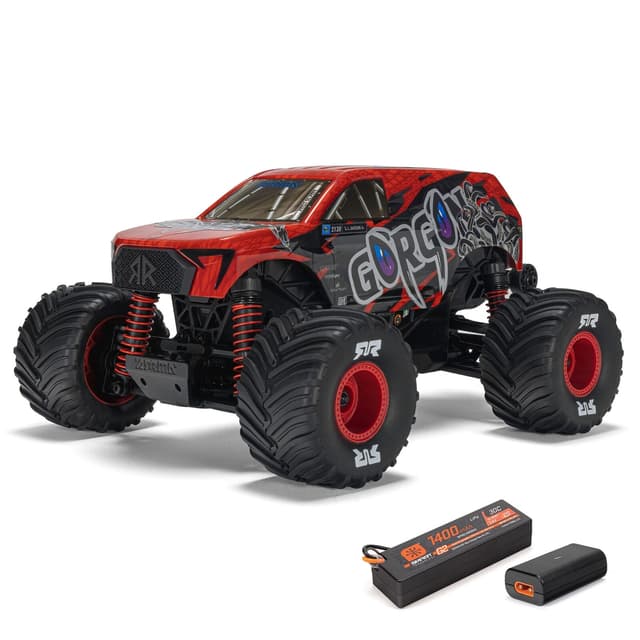 ARRMA Gorgon Grom 1/16 4WD Rød - Komplet
