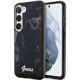 Guess Mobilskal till Galaxy S23 Marble - Svart