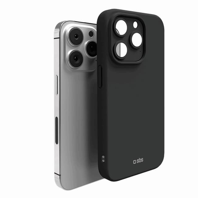 SBS Mobilskal till iPhone 15 Pro Max Full Active D3O - Svart