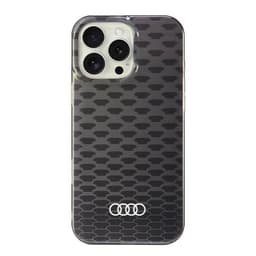 Audi Mobilskal till iPhone 16 Pro Max MagSafe IML Stitching - Svart