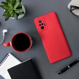 Mobilskal till Xiaomi Redmi Note 14 Pro 4G Soft - Röd