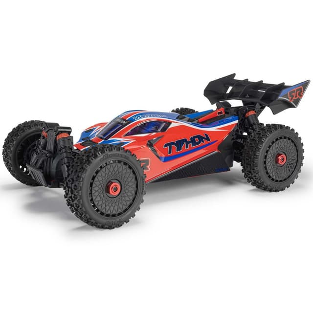 ARRMA Typhon Mega 665 Børstet 4WD Rød - RTR