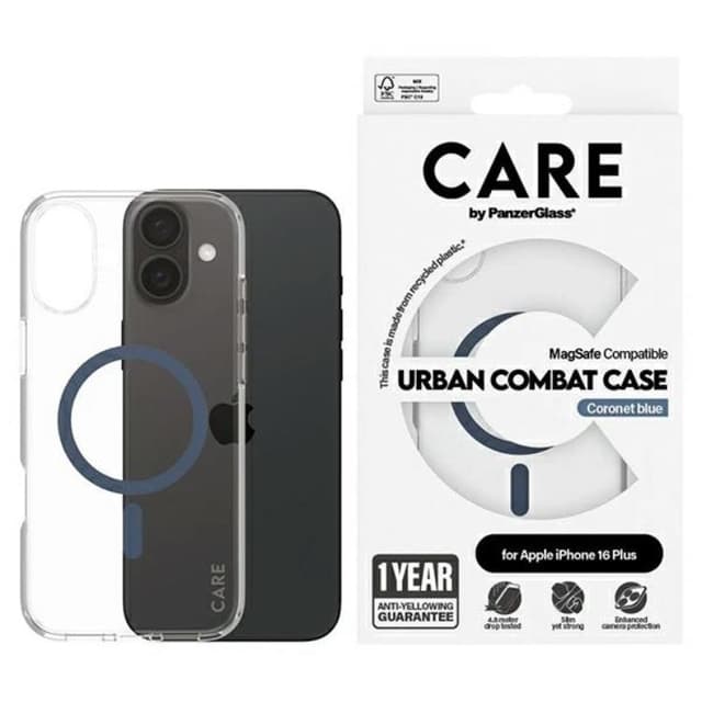 CARE By PanzerGlass iPhone 16 Plus Mobilskal MagSafe