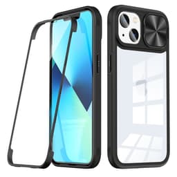 Mobilskal till iPhone 14 360 Kamera Slider - Svart