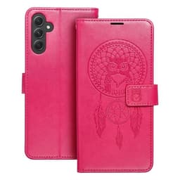 Galaxy A34 5G Plånboksfodral Mezzo Dreamcatcher - Magenta